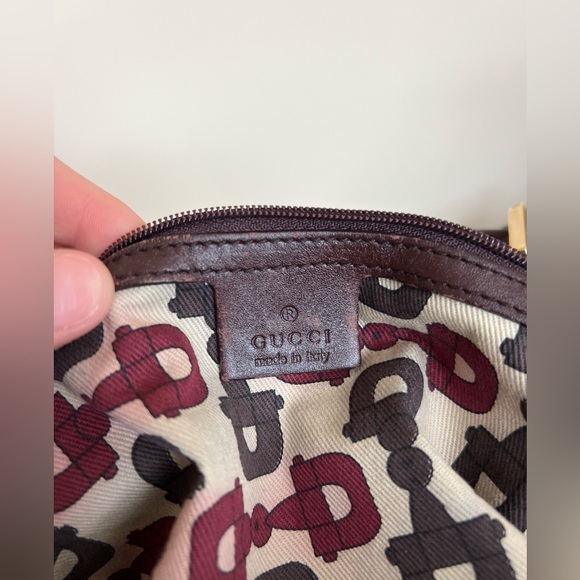 Auth GUCCI Guccissima Horsebit Shoulder Tote Bag 145993 Leather - Picture 9 of 12